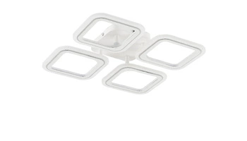 STELLAR LAMPA SUFITOWA BIAŁA-CHROM/WHITE-CHROME (MS232040R-WH) - Zuma Line