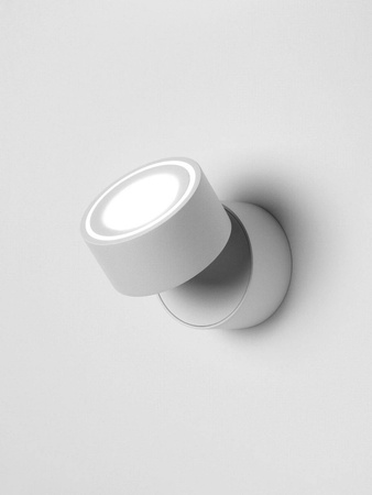 Lampa sufitowa, kinkiet CYBER Ø 10 cm (0008.23.BI) - Vivida