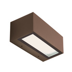 OUTDOOR WALL LIGHT LED 26W DARK BROWN (E262 Zambelis) - Zambelis