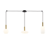 LINE 3XE27 METALGLASS SANDY BLACK GOLD MATT (22151 Zambelis) - Zambelis