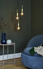 Lampa wisząca PACO Nordlux E27 3x25W Metal Mosiądz