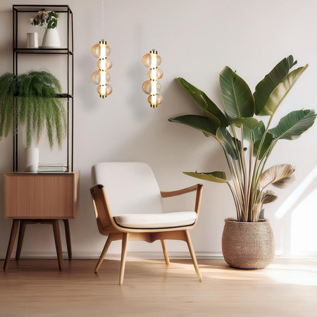 Lampa wisząca BOLLA GOLD 17W LED (ML1422) - Milagro