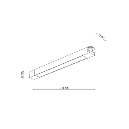 Lampa na szynoprzewód TRACER PANEL LED WHITE 20 W (18191) - TK Lighting