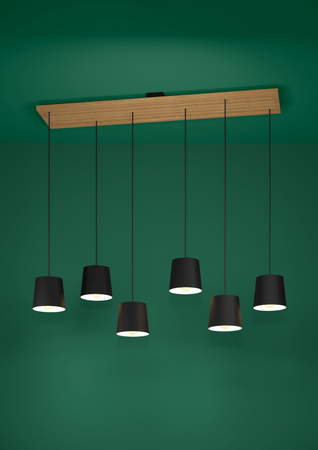 Lampa wisząca CAMARIOCA brązowa (390131) - EGLO