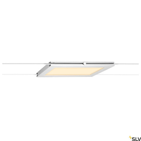PLYTTA rectangular, lampa linkowa do niskonapięciowego systemu linkowego TENSEO, 2700K, kolor biały (1002865) - SLV