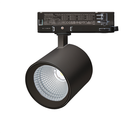 Reflektor LED 3-fazowy 25W 3000K czarny (S200) - Zambelis