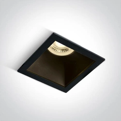 ADAMAS wpust stały czarny (50105M/B/B) - One Light