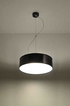 Lampa wisząca ARENA 35 czarna (SL.0115) - Sollux
