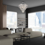 Lampa sufitowa CHELSEA CHROME 6xE14 (ML8811) - Milagro