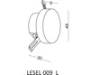 Lampa Schodowa LESEL 009 L (100901309) - Elkim Lighting