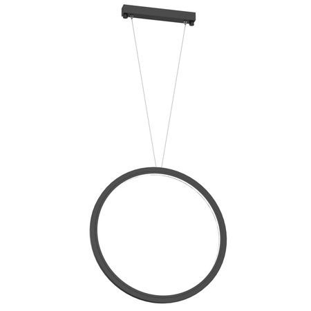 Lampa wisząca Ikuna O - Czarna (450 mm) 3000K   (5074) - Shilo