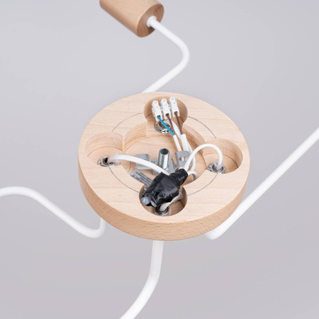 Żyrandol TIMBO 4 biały (SL.1665) - Sollux Lighting