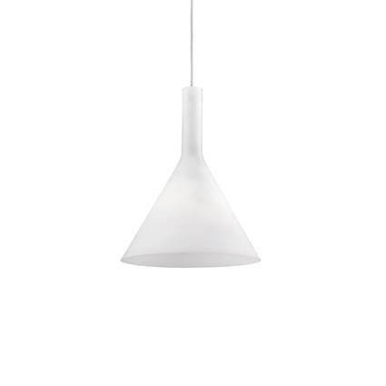 Biała lampa wisząca COCKTAIL SP1 mała (074337) Ideal Lux - żyrandol