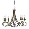 Żyrandol Olivia (OV8-BLK-GOLD) - Elstead Lighting