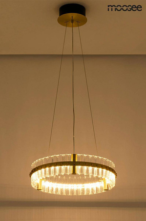 Lampa wisząca SATURNUS 47 złota - LED (MSE010100165) - Moosee
