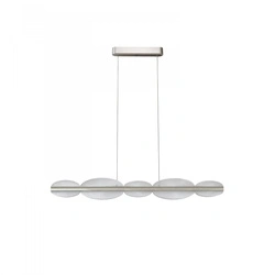 Ozdobna akrylowa lampa nad stół POND 120 PENDANT 3-STEP DIMM CHAMPAGNE (AZ6782) Azzardo