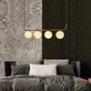 Lampa wisząca Alisa 4 złota/biała (LP-005/4L GD) - Light Prestige