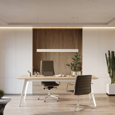 Lampa wisząca FARGE biała LED 3000K (TH.294) - Thoro Lighting