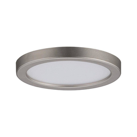 Plafoniera AREO LED 5W 390lm 3000K okrągła 230V satynowy nikiel / tworzywo sztuczne (PL92948) - PAULMANN