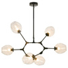 Lampa wisząca MODERN ORCHID-6 (ST-1232-6 TRANSPARENT) - Step into Design