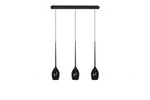 Lampa wisząca IZZA 3 SHINY czarna (AZ2321) - Azzardo