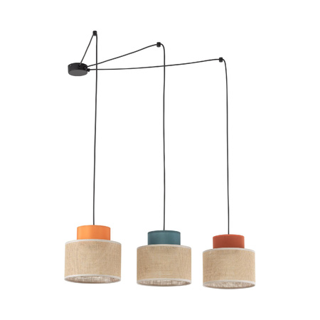 Kaskadowa lampa wisząca DUO JUTA MIX 3 (3140) - TK Lighting