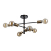 Lampa sufitowa Piansi 6 (PND-4025-6-BL-HBR) - Italux