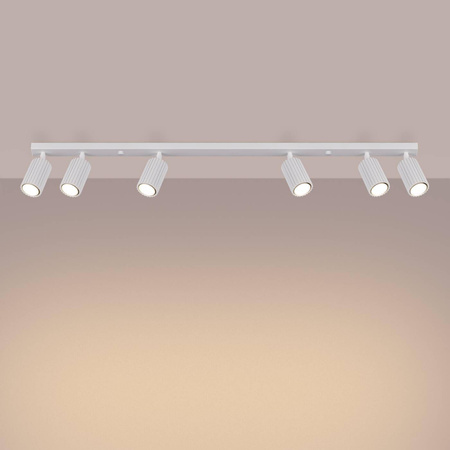 Plafon KARBON 6L biały (SL.1547) - Sollux Lighting