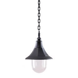	 	 	  Lampa zewnętrzna, wisząca SHANNON kol. CZARNY (SHANNON CHAIN) - Elstead Lighting - żyrandol