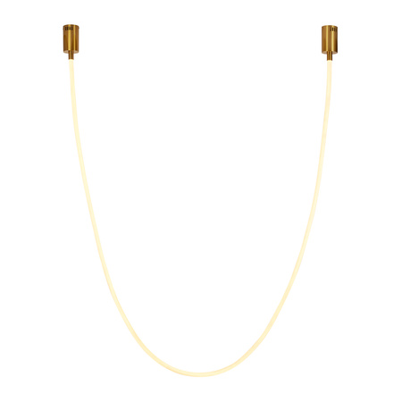 Lampa wisząca SNAKE LED wąż ledowy złota 400 cm (MD1021-4 gold) - Step into Design