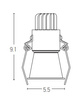 DOWNLIGHT SPOT LED 6W WHITE (S073 Zambelis) - Zambelis