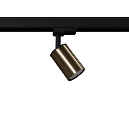 Lampa do szynoprzewodu WINX czarny/złoty GU10 4000K 7W 530lm (MYL.00351) - Make Your Light