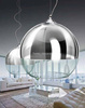 Lampa wisząca Silver Ball 25 (AZ0733) - Azzardo - żyrandol