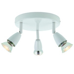 Lampa sufitowa Amalfi 3lt round white 35W (43283) - Saxby