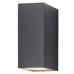 OUTDOOR WALL LIGHT 2XGU10 GRAPHITE (E124 Zambelis) - Zambelis