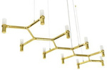 Lampa wisząca ATOMIC LONG (DW-d1005-10C.GOLD) - King Home