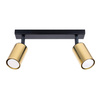 Plafon WINX 2 czarny/złoty (SL.1383) - Sollux Lighting