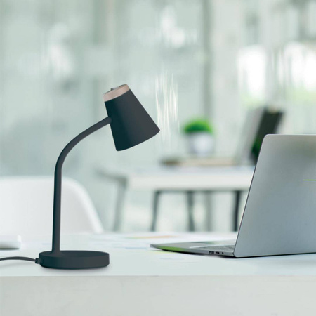 Lampka nocna do pokoju dziecka Chico 4,5W 4000K Czarny (ML1443) - Milagro