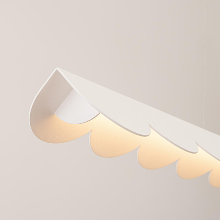 Lampa wisząca BISCUIT biała LED 3000K (TH.467) - Thoro Lighting