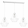 Lampa wisząca BASKET WHITE 3xE27 (MLP7213) - Milagro