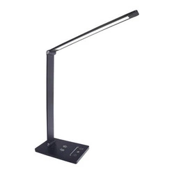 Lampa biurkowa z ładowaniem indukcyjnym VARIO BLACK LED (ML8866) - Milagro