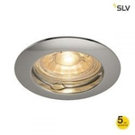 PIKA QPAR51, sufitowa, do wbudowania, chrom, max. 50W