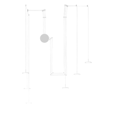 Lampa Wisząca MYSTERY 6 Kol. Biały 3000K (0073.35.BI) - Vivida
