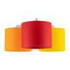 Lampa sufitowa METIS 3 PŁ kol. czerwony (6698) - TK Lighting