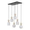 SOPHIA COGNAC WHITE LAMPA WISZĄCA 6XE14 (11594) - TK Lighting
