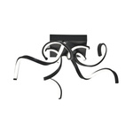 Lampa sufitowa STELO czarna (20031CL-BK) - Zuma Line