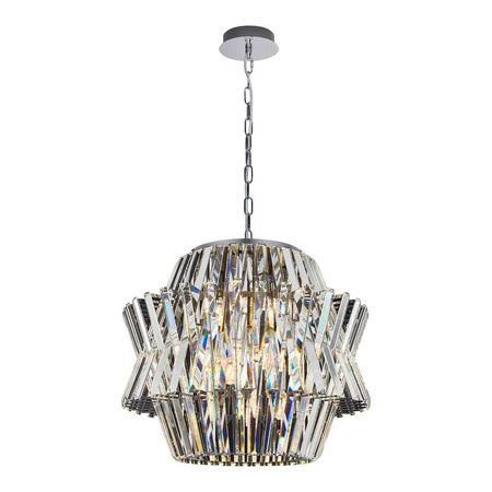 Żyrandol CROWN CHROME 12xE14 (ML0402) - Milagro