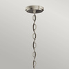 Lampa wisząca/ Półplafon Roux - 3 źródła światła -Szczotkowany nikiel (QN-ROUX3-BN) - Quintiesse