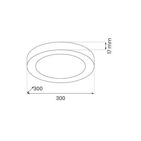 Plafon Evora Biały Round 24W 3CCT (ML1788) - Milagro