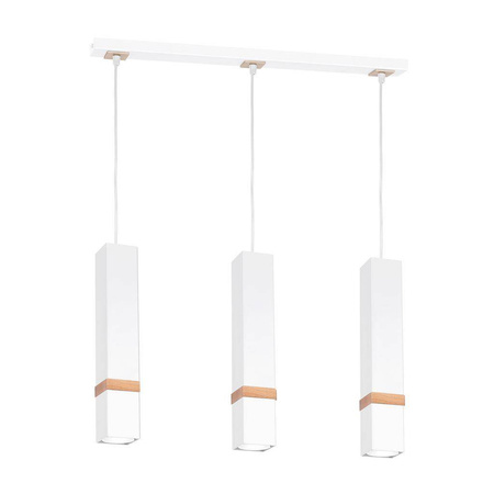 Lampa wisząca VIDAR WHITE 3xGU10 (MLP5409) - Milagro